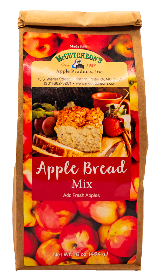 bag of McCutcheon's apple bread mix