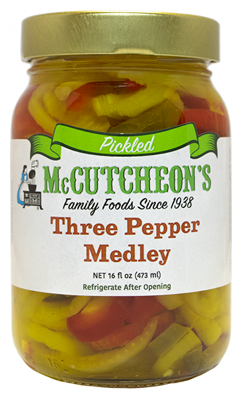 Hot Three Pepper Medley
